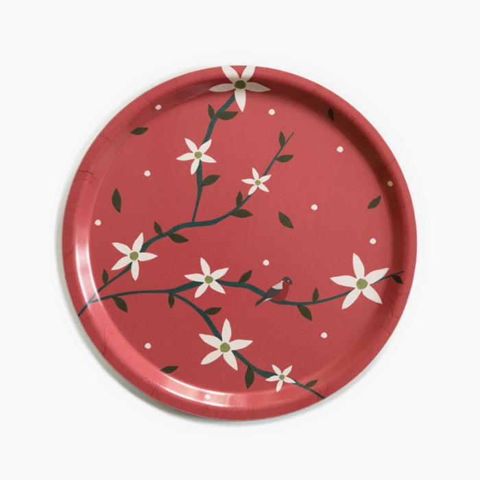 Plateau Flowers Rouge