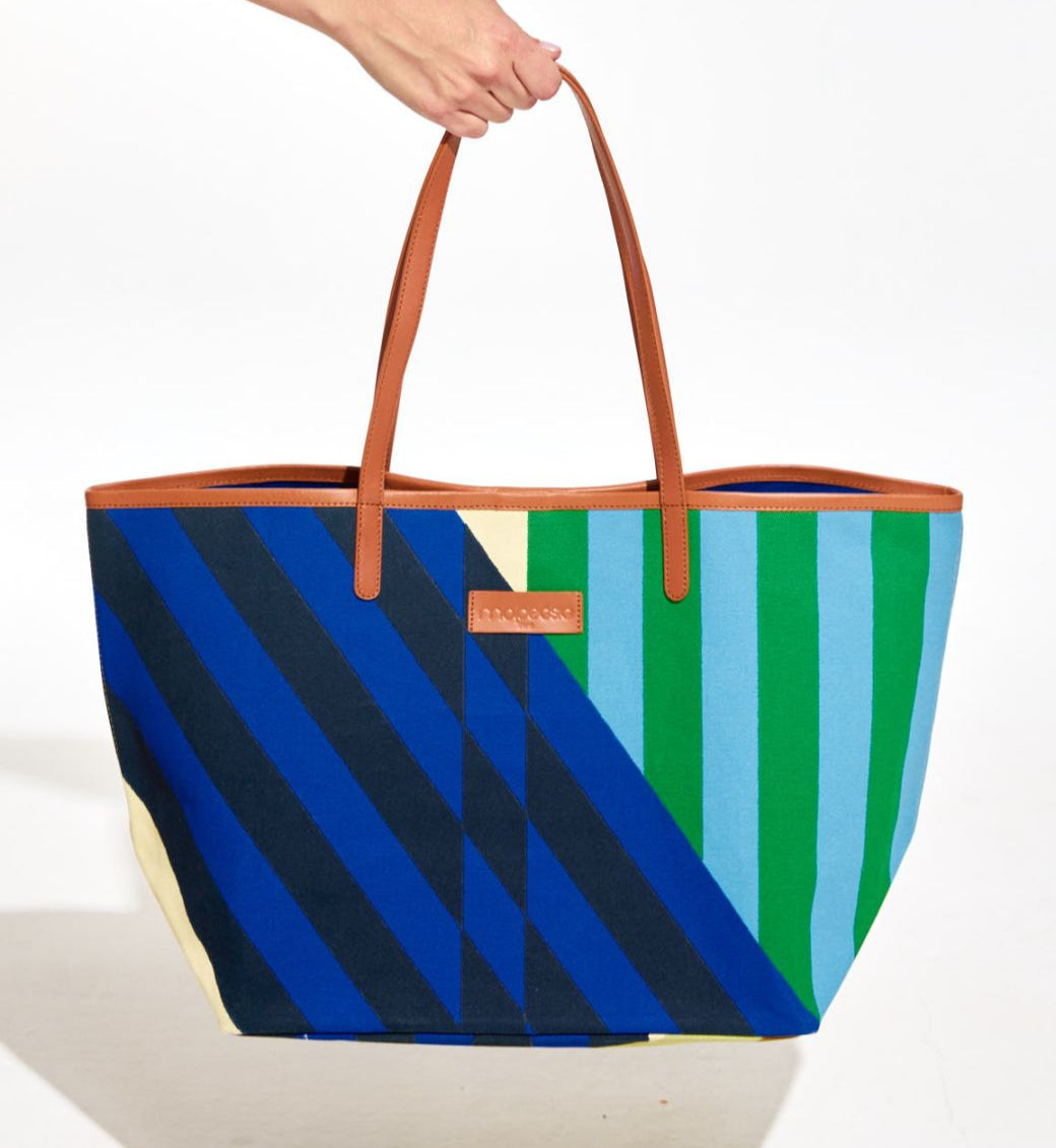 Sac toile Mirae bleu