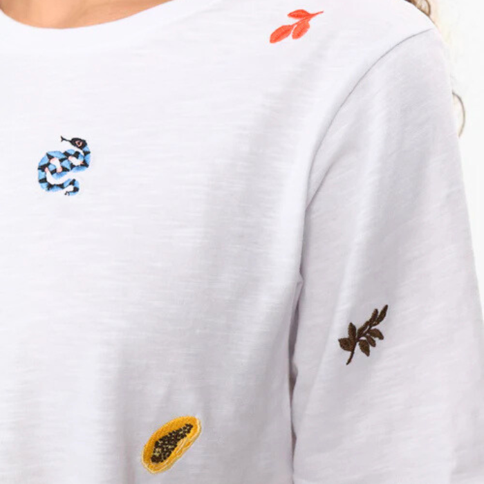 T-Shirt Zoey Blanc