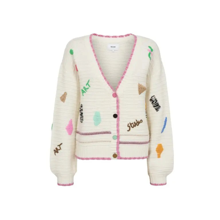 Nuartsy Embroidered Cardigan