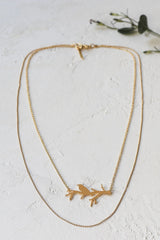 Branch Bird Necklace