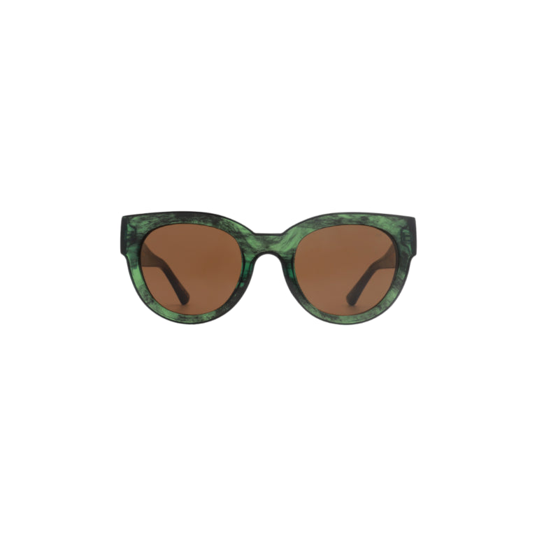 Lilly Green Marble Glasses