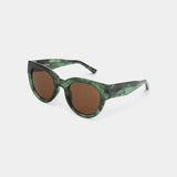 Lilly Green Marble Glasses