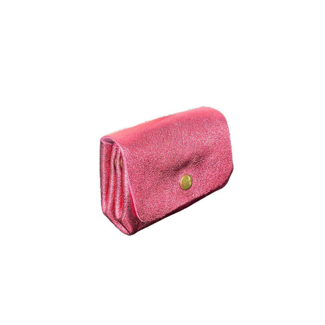 Pink Glitter Coin Purse