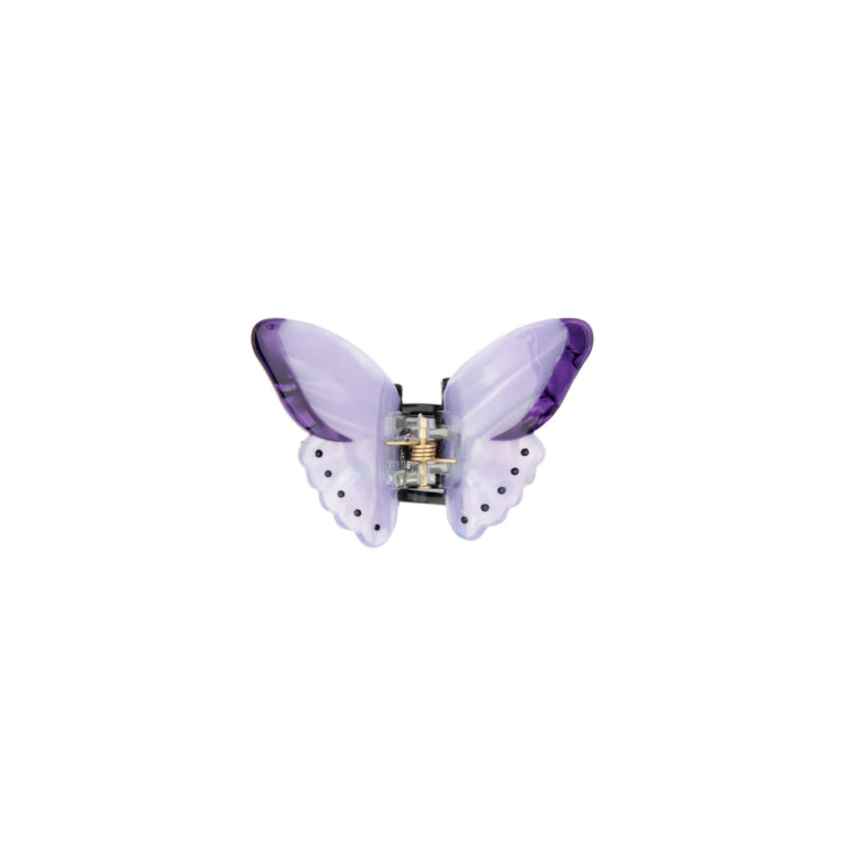 Mini Purple Butterfly Clip