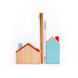 2 Serres-Livres Maison Bleu et Naturel
