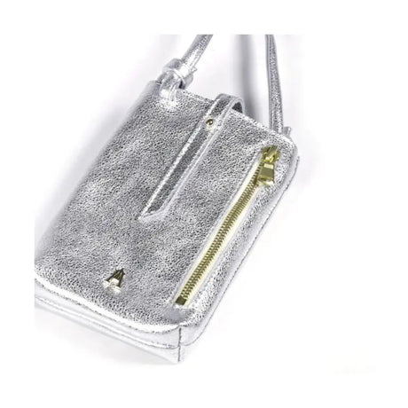 Silver Phone Pouch