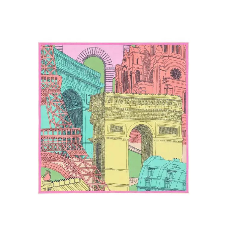 Square Paris Pastel