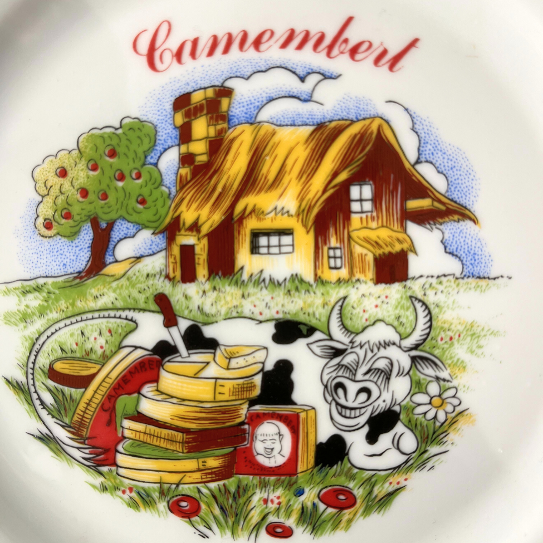 Vintage Camembert Plate 2