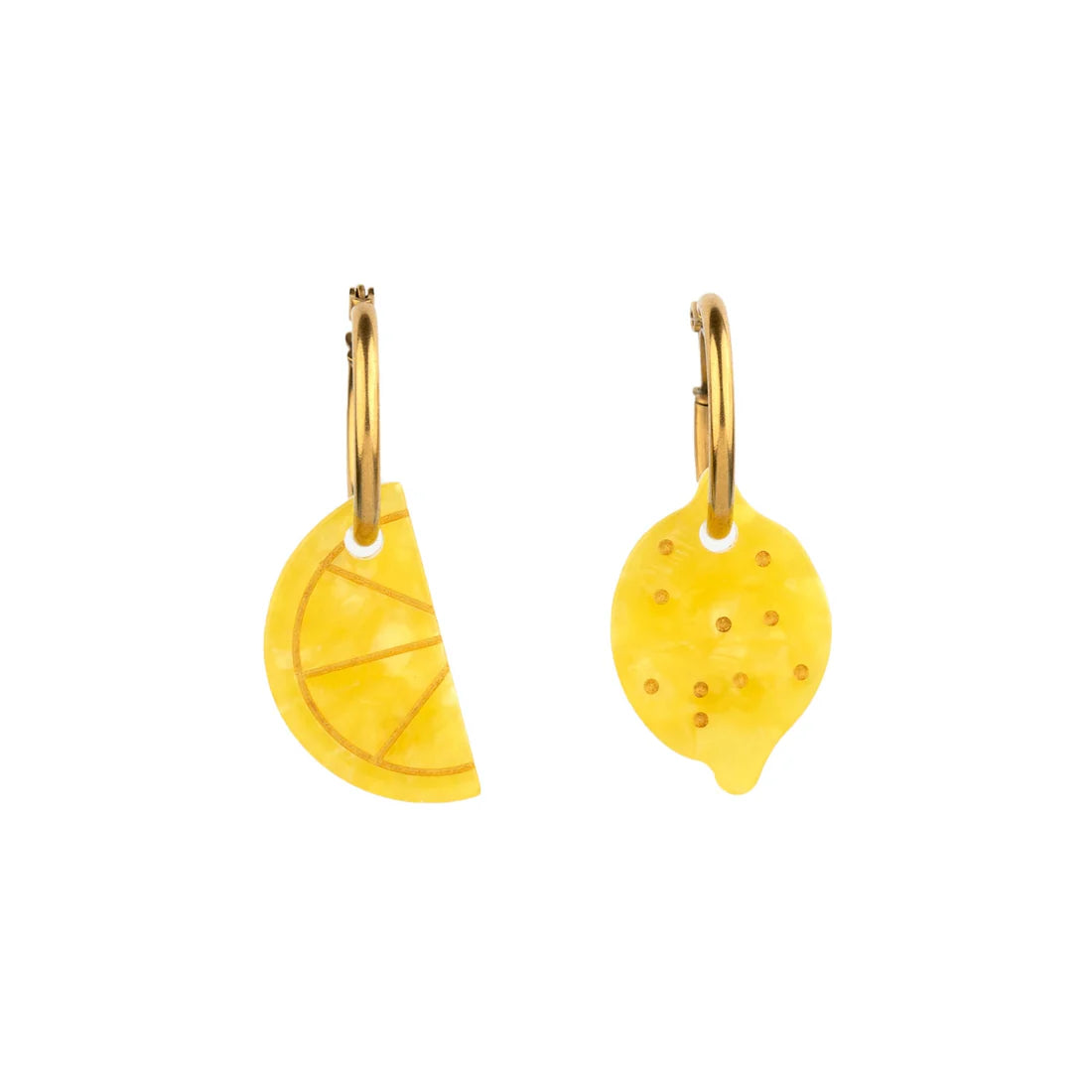Boucles D'oreilles Citrons