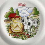 Assiette Brie Vintage 1