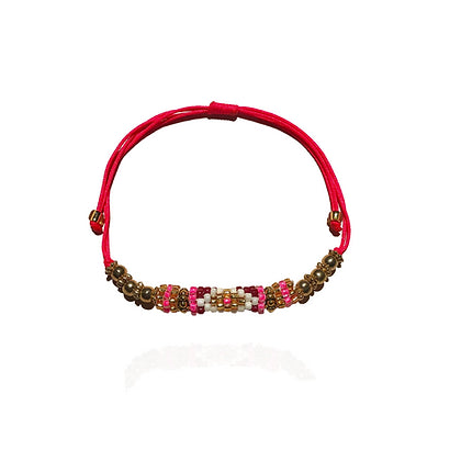 Maya Bracelet Burgundy