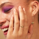Bague Coeur Ligne