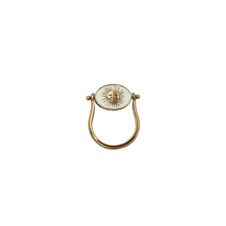 Bague Luna Pivot Grenat