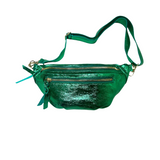 Banane Cuir Irisée Vert
