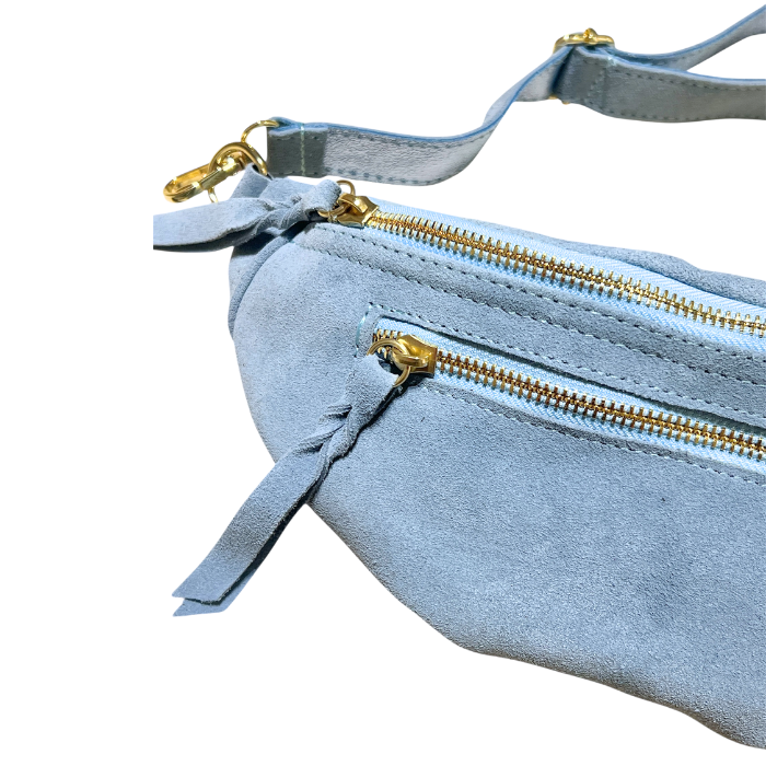 Banane Nubuck Bleu Ciel