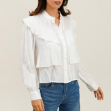 Blouse volantée