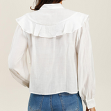 Blouse volantée