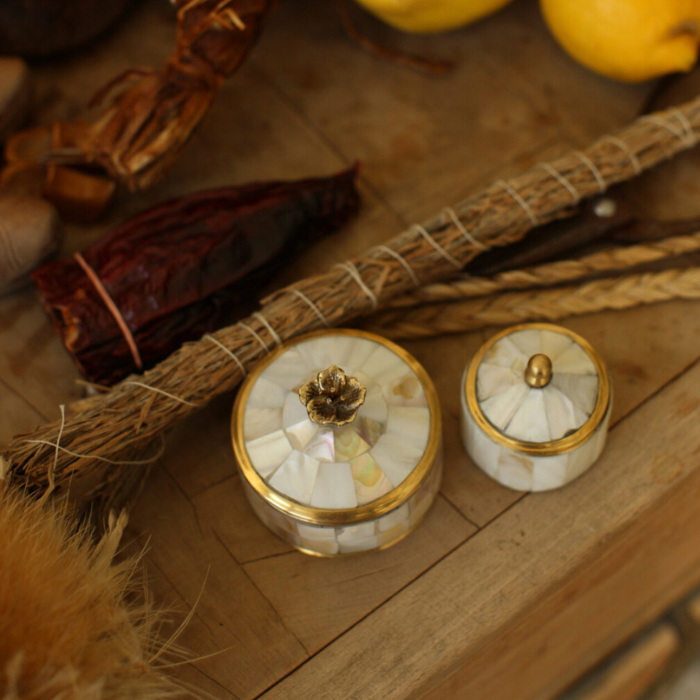 Boîte Maisie Nacre