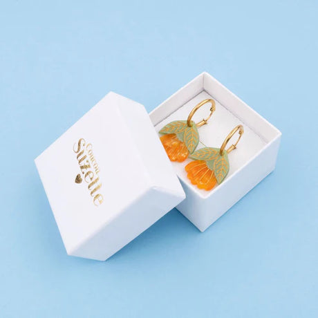 Boucles d'Oreilles Calendula