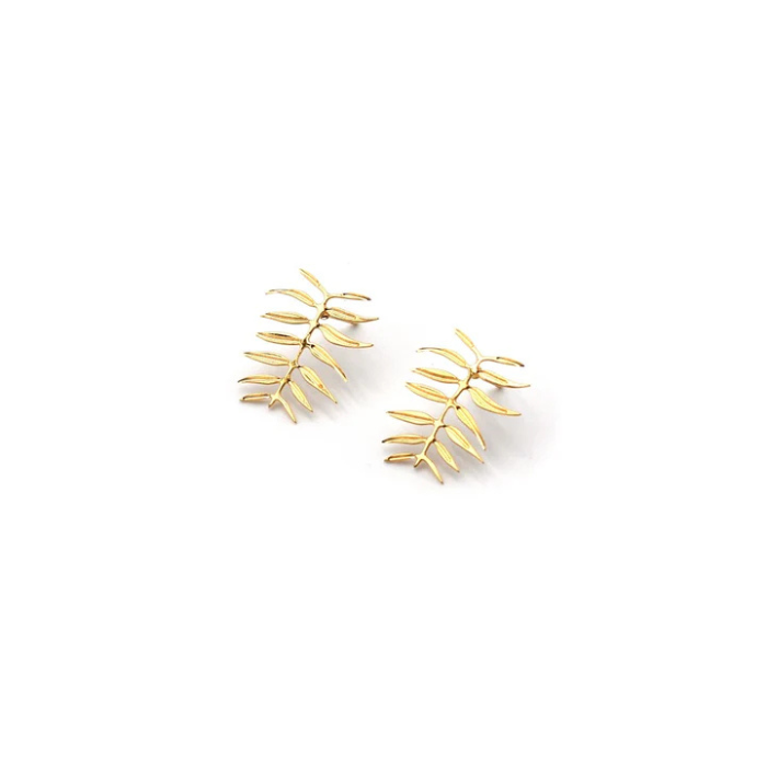 Boucles d'Oreilles Feuillage
