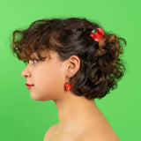 Boucles d'oreilles Fraises