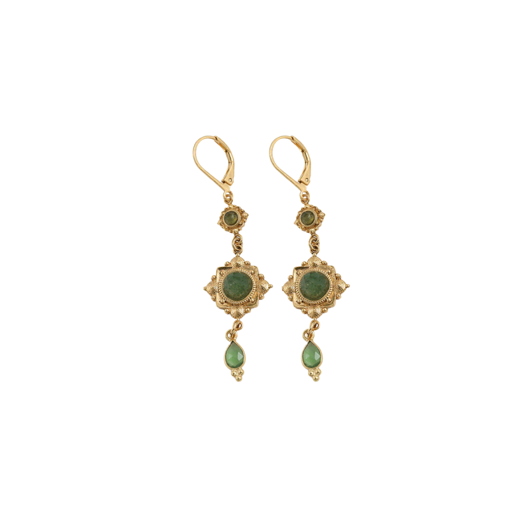 Boucles d'oreilles Vera Serpentine