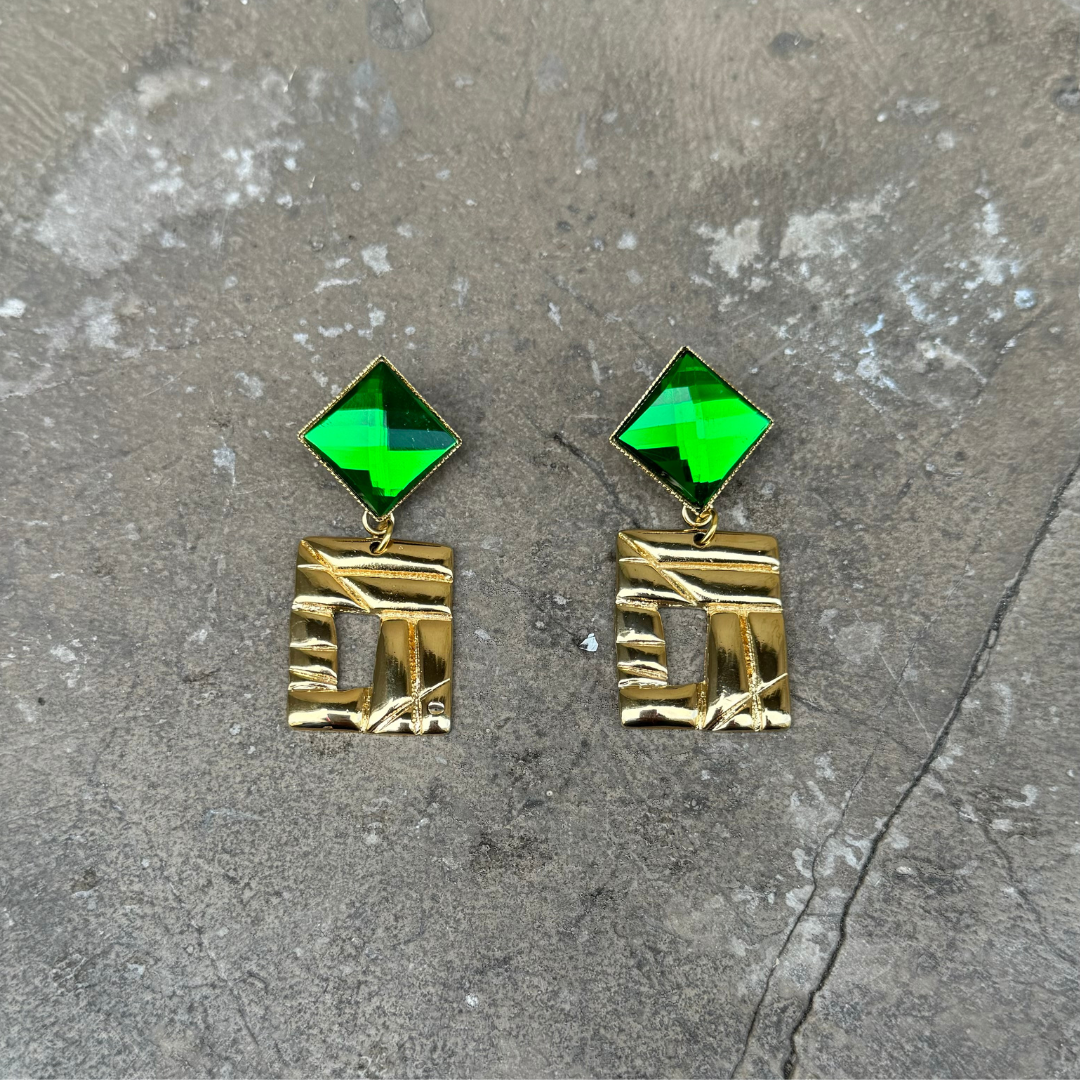 Yves Bleu Vert earrings