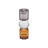 Crystal Brown Smoke Candle Holder