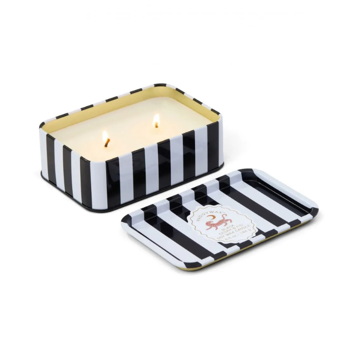 Bougie Boîte Métal Figue
