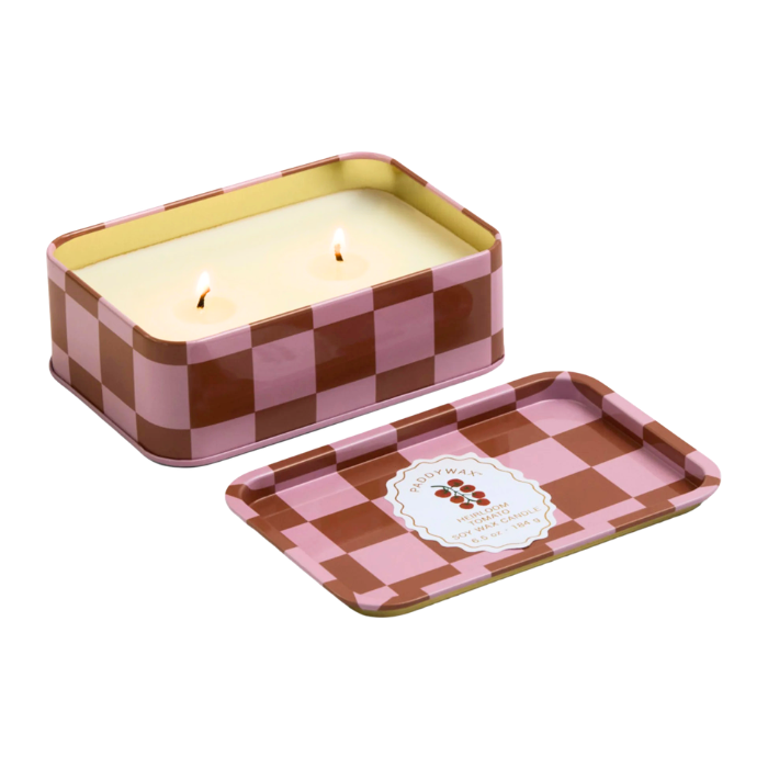 Bougie Boîte Métal Tomato