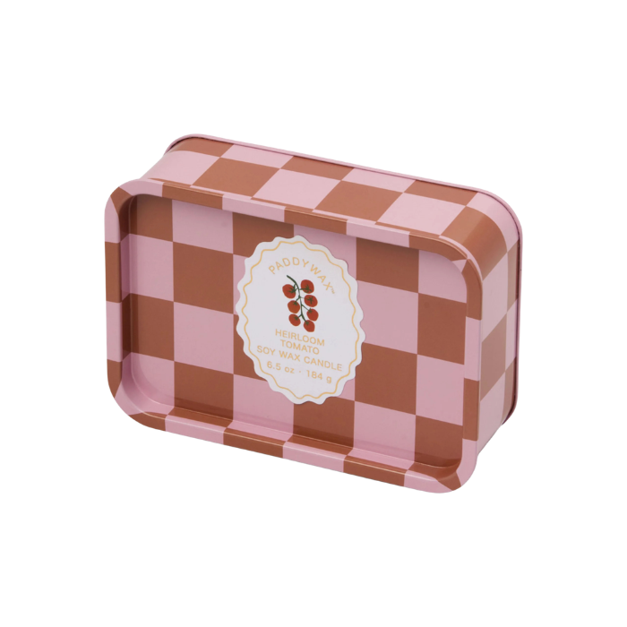 Bougie Boîte Métal Tomato