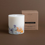 Bougie Pilier Fleurs Sauvages