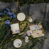 Bougie Pilier Fleurs Sauvages