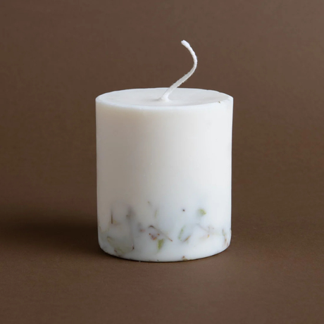 Bougie Pilier Fleurs de Tilleul