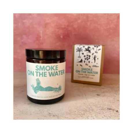 Smoke on the water candle