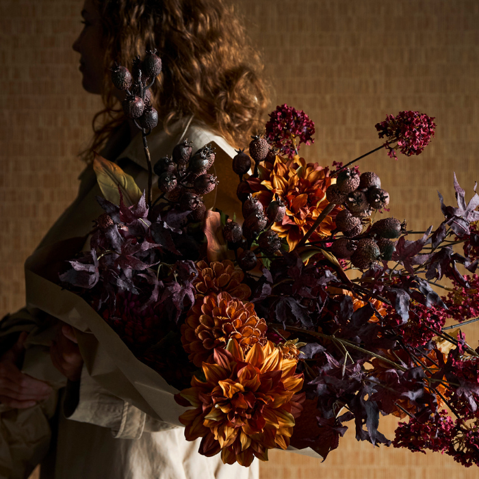 Bouquet Vague Bordeaux