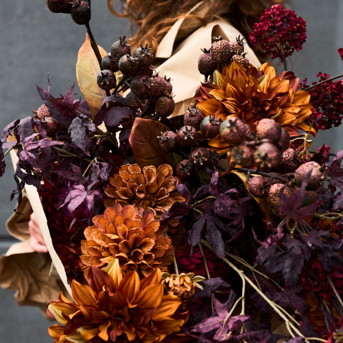 Bouquet Vague Bordeaux
