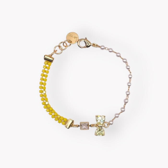 Bracelet Guimauve Jaune