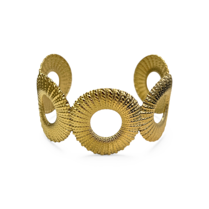 Bracelet Manchette Médaillon