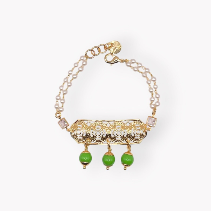 Bracelet Totem Vert