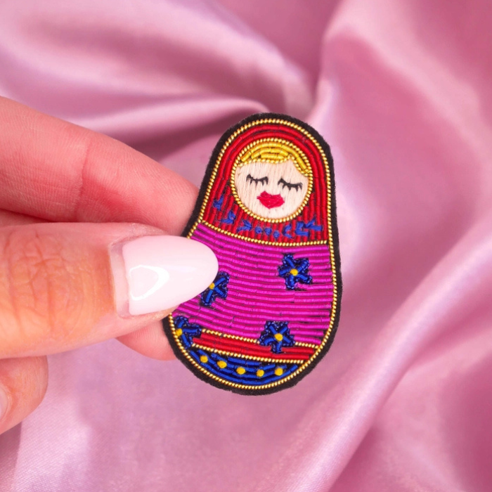Broche Matriochka