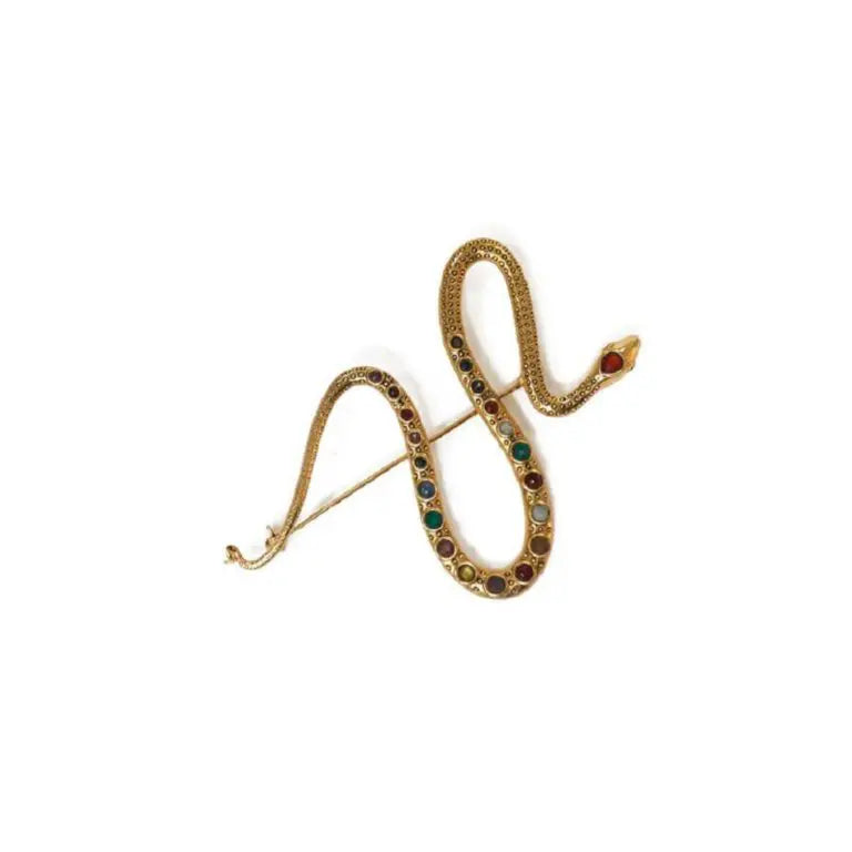 Broche Sissi Serpent