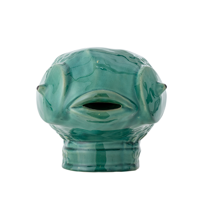 Cache Pot / Vase Poisson Vert