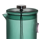 Cafetière Striée Verte