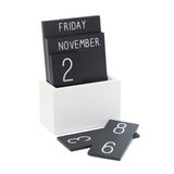 Calendrier Perpétuel Bois Noir