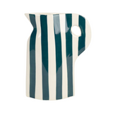Carafe Rayures Emeraude