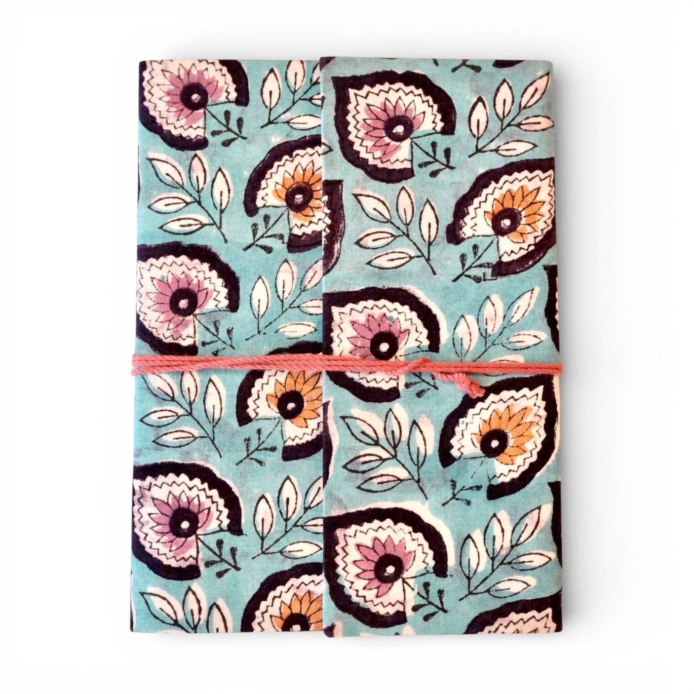 Carnet Fleurs Bleu Ciel