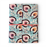 Carnet Fleurs Bleu Ciel