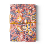 Carnet Fleurs Rose